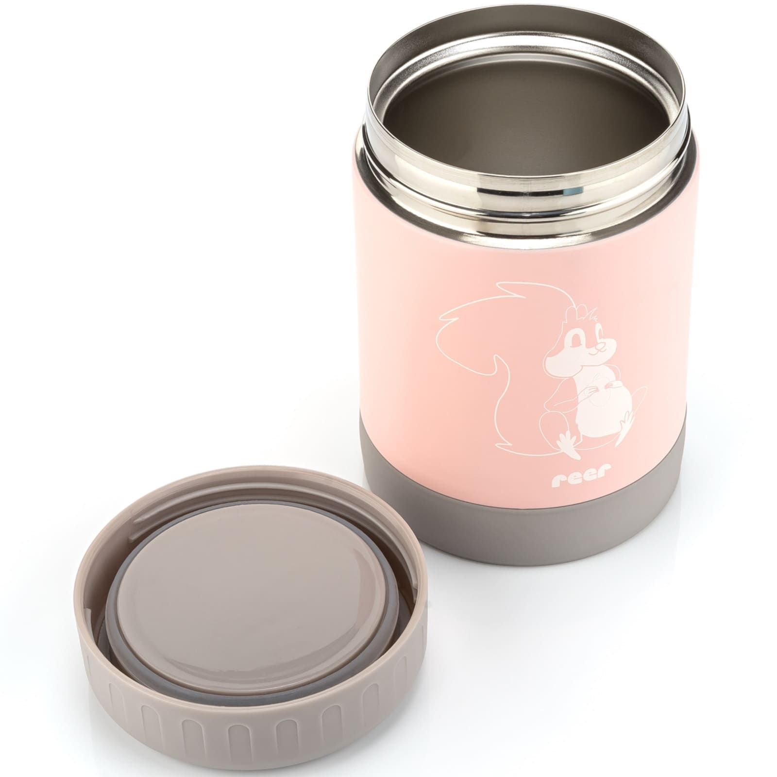 REER ColourDesign Edelstahl-Warmhaltebox rosa 300ml REER ColourDesign Edelstahl-Warmhaltebox rosa 300ml