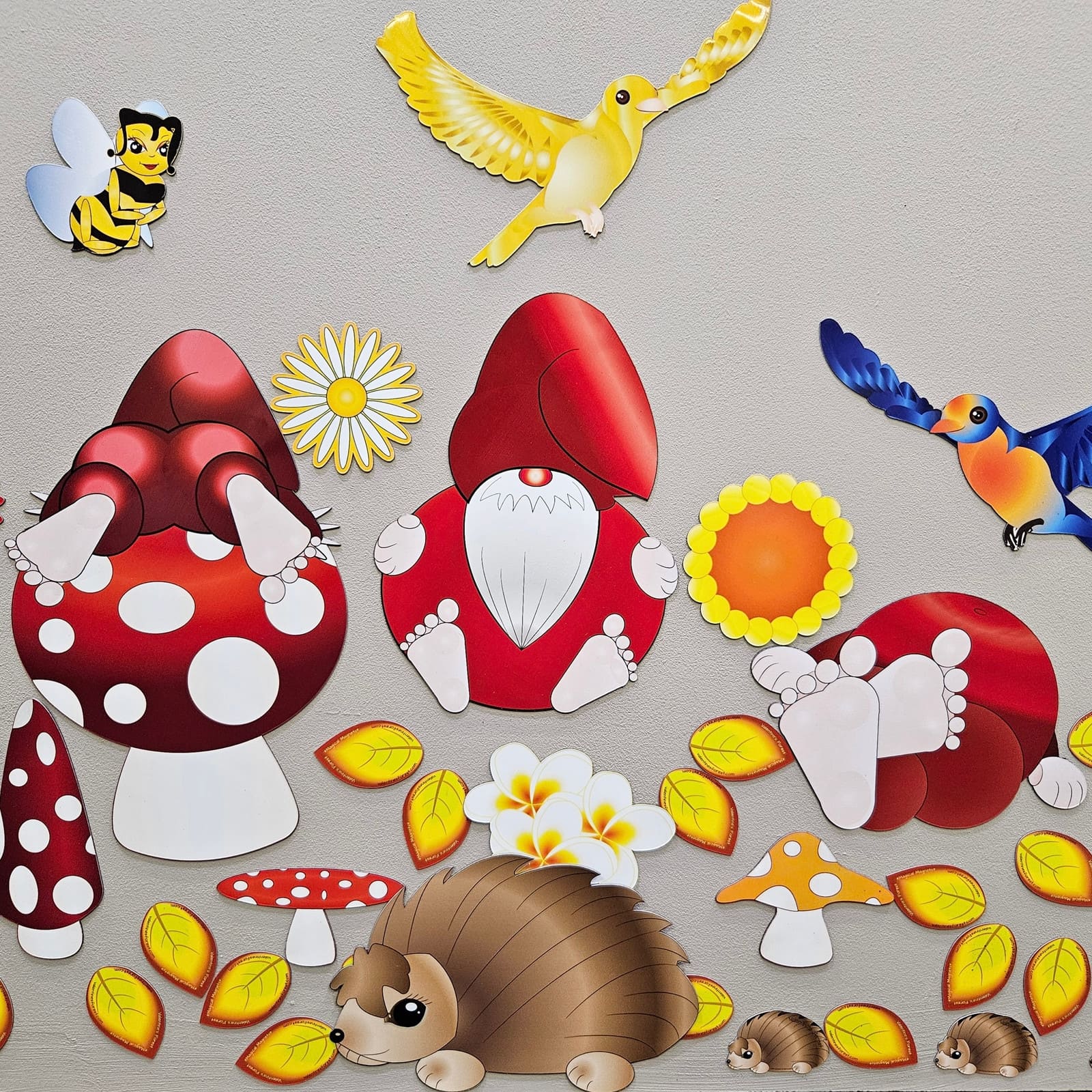 VALENTINES FOREST Magnetische Zwerge 3er Pack