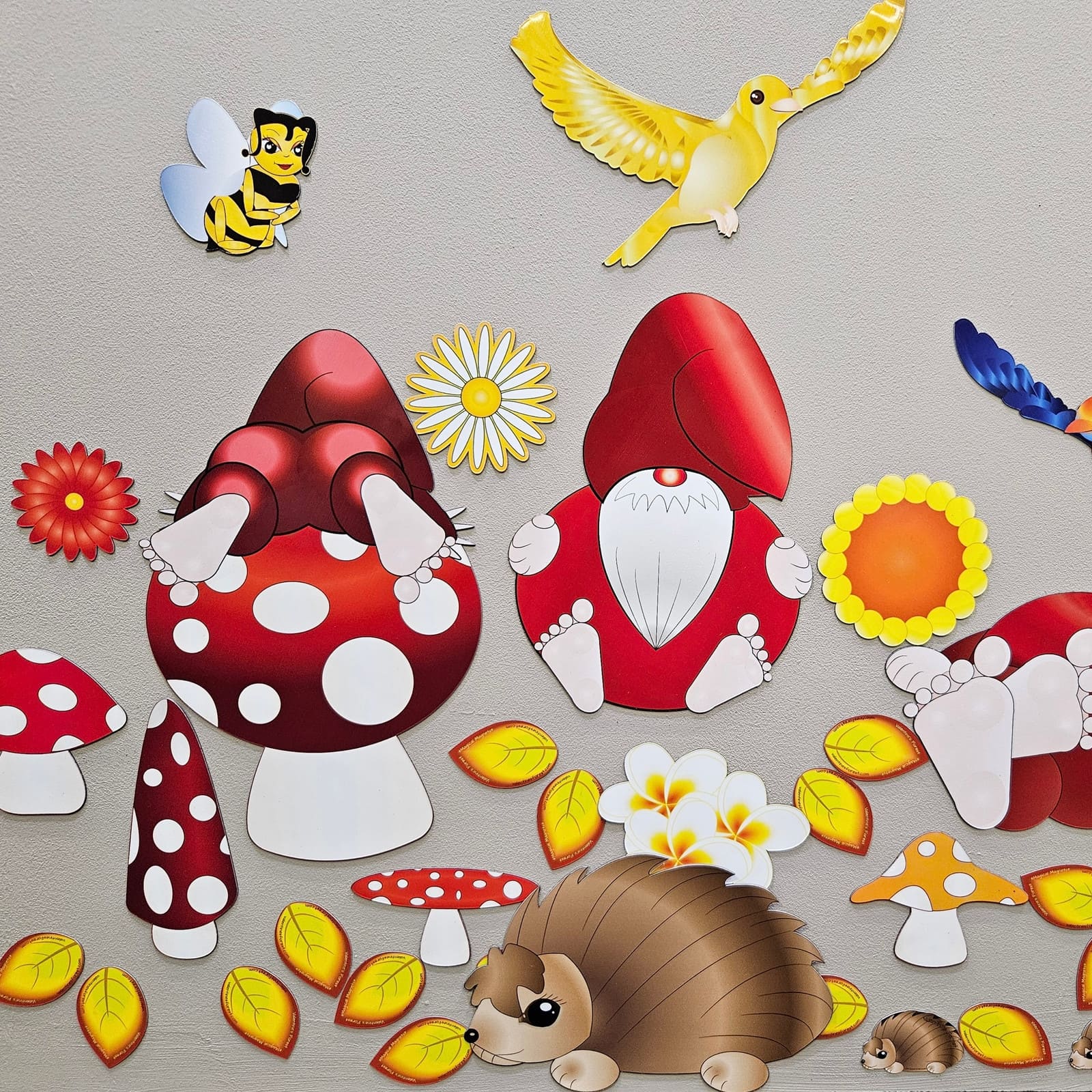 VALENTINES FOREST Magnetischer Pilz 5er Pack