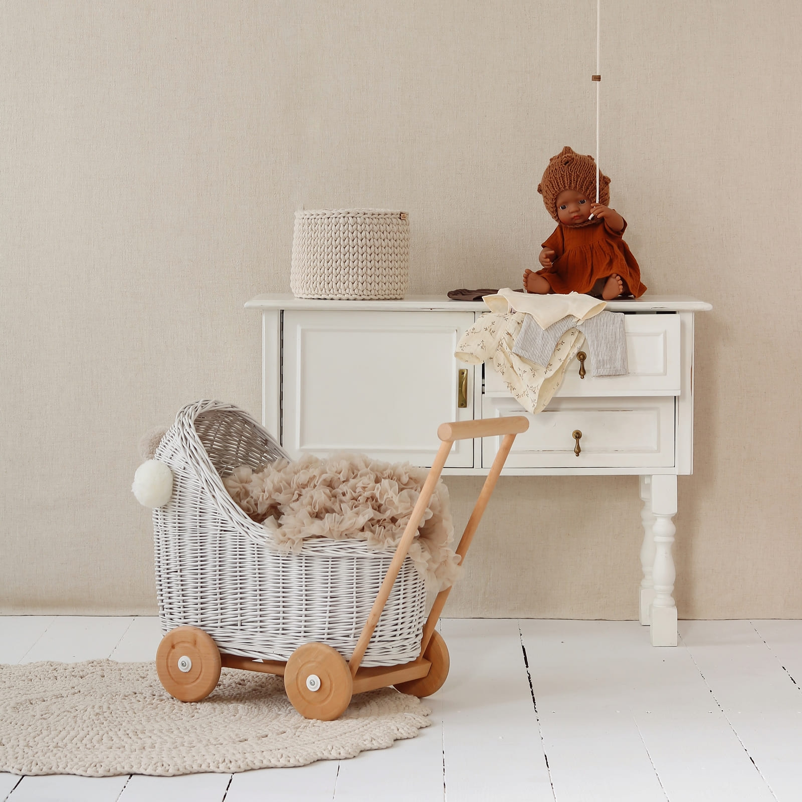 LIL'THINGS Petit panier naturel