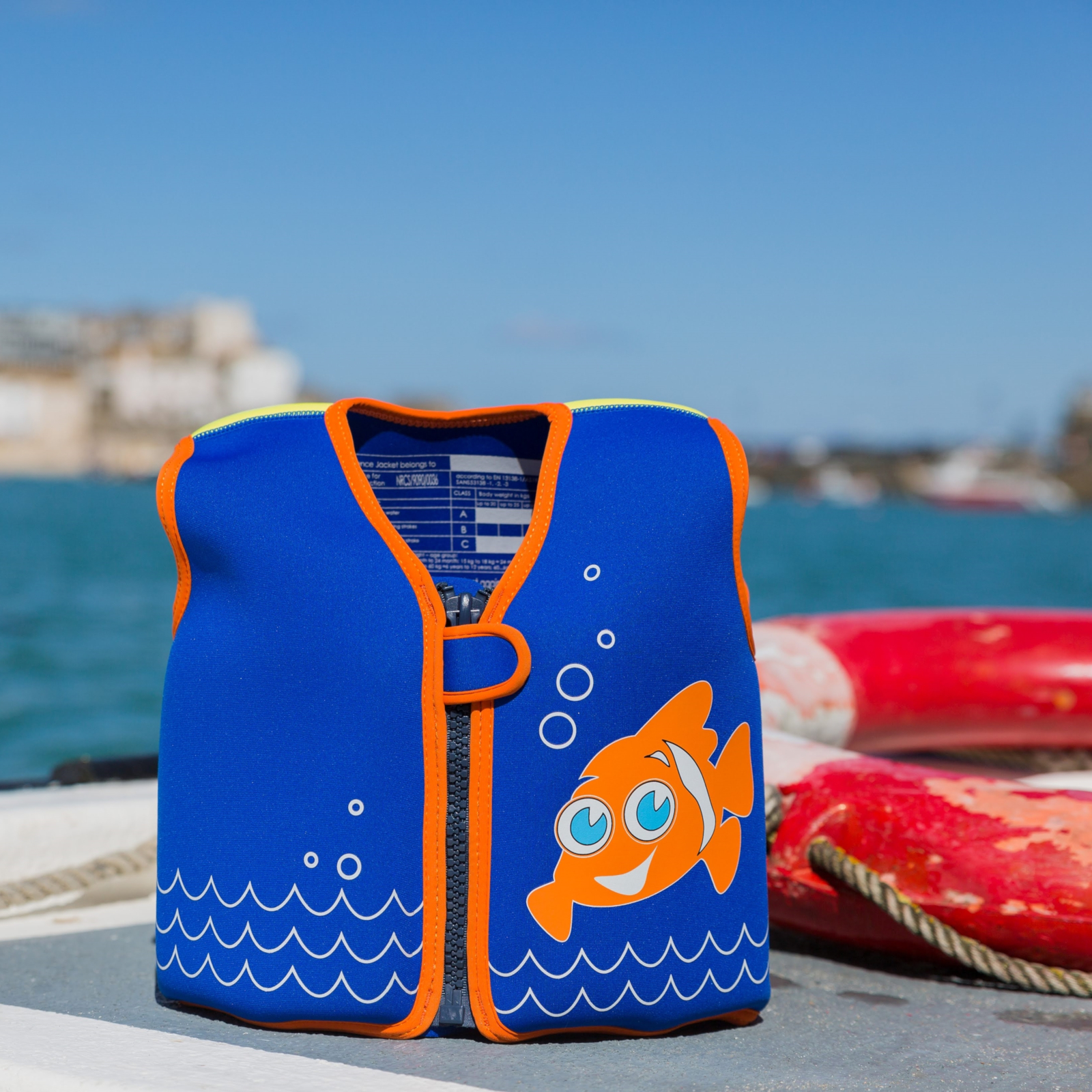 KONFIDENCE Veste de natation pour l'enfant Scoot, 18-36 mois