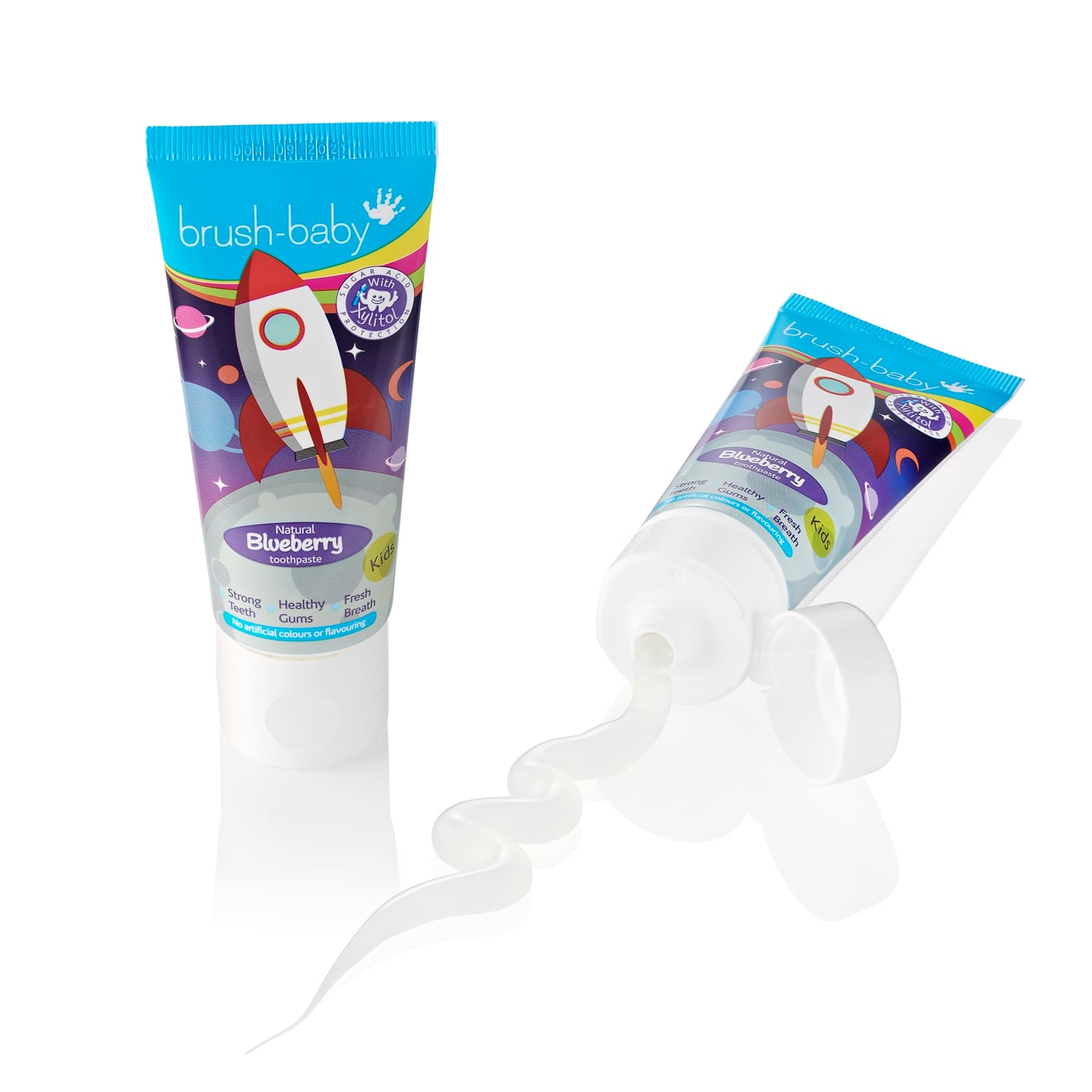 BRUSH-BABY Kinderzahnpasta Blaubeeren 50ml
