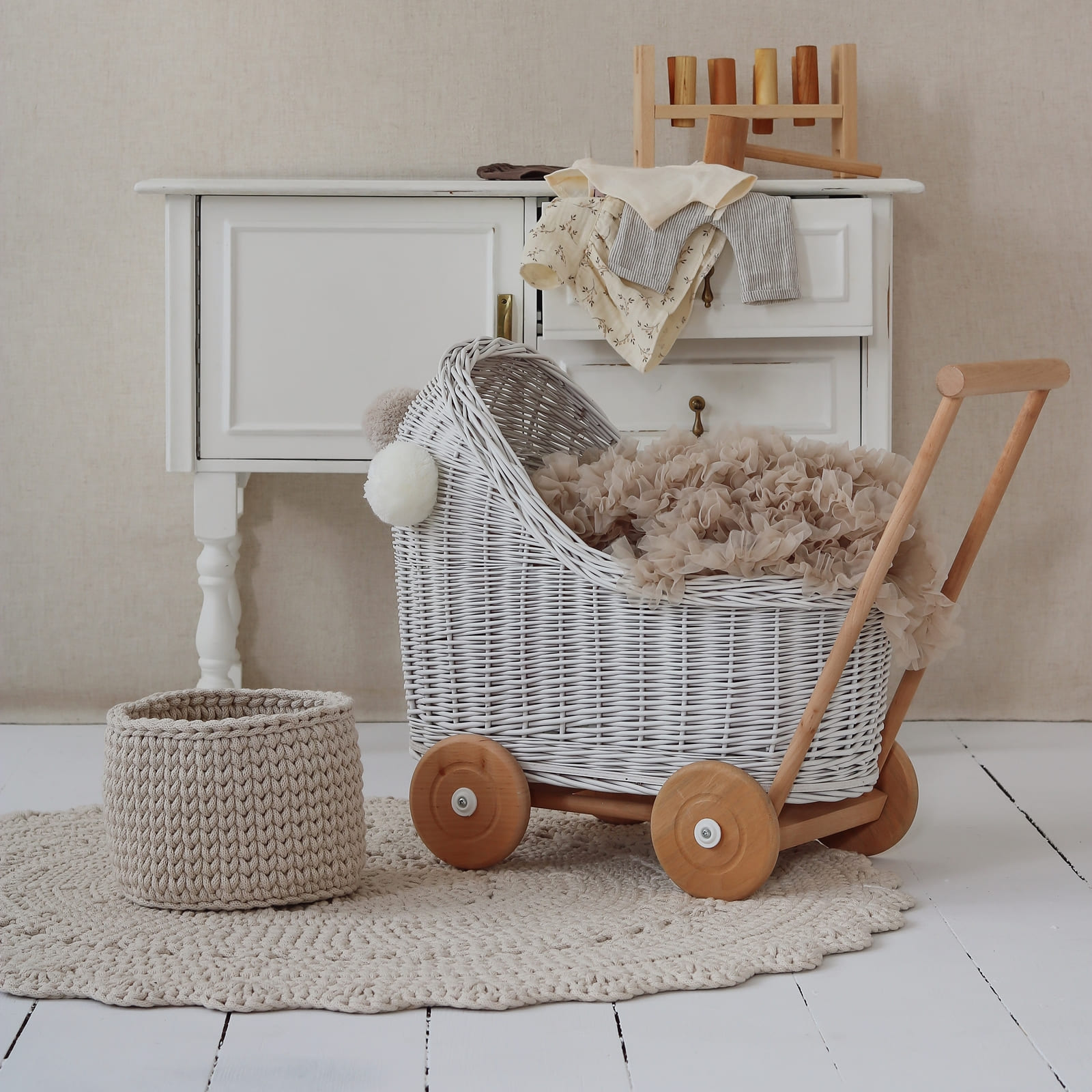 LIL'THINGS Petit panier naturel