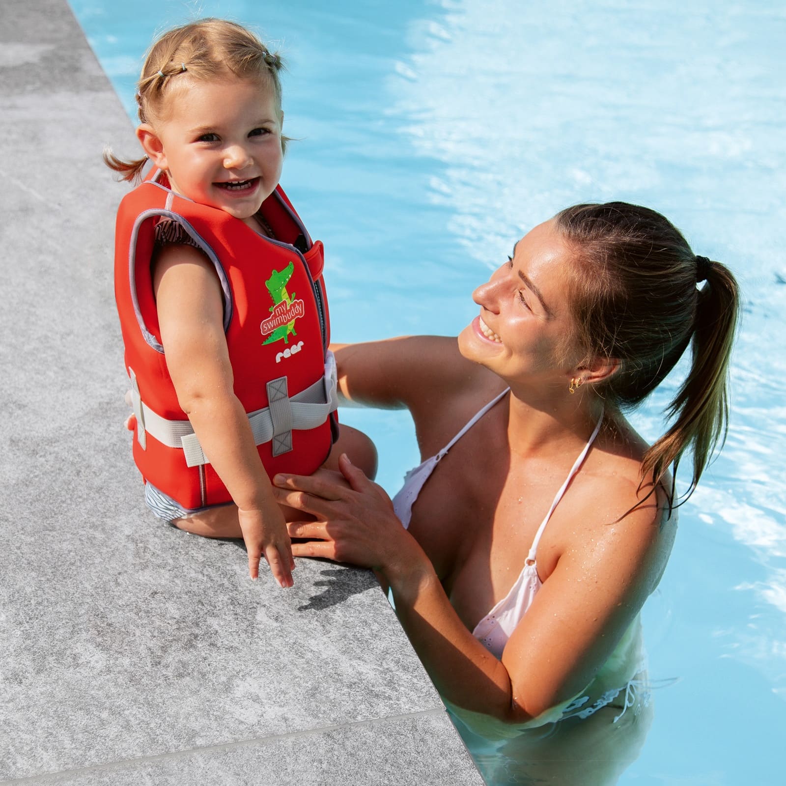 REER Gilet d’apprentissage à la natation Myswimbuddy taille S