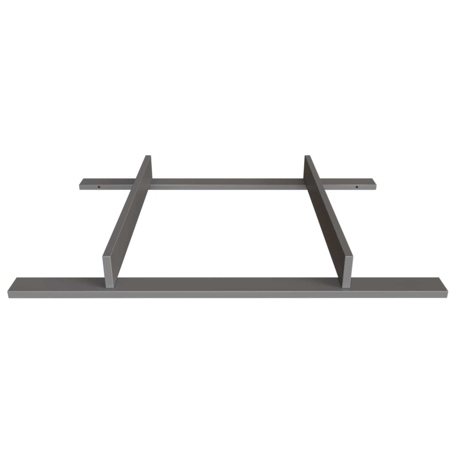 BISAL Peak Commode avec plan à langer grise-blanche