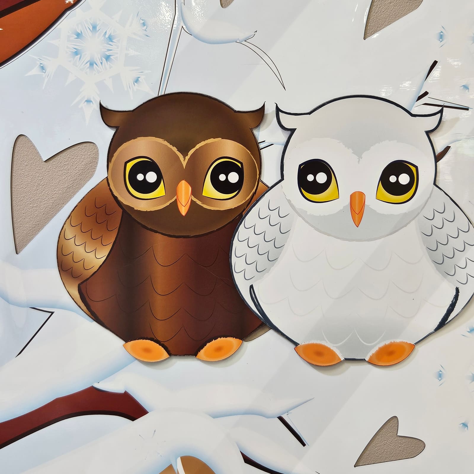 VALENTINES FOREST Magnetische Schneeeule