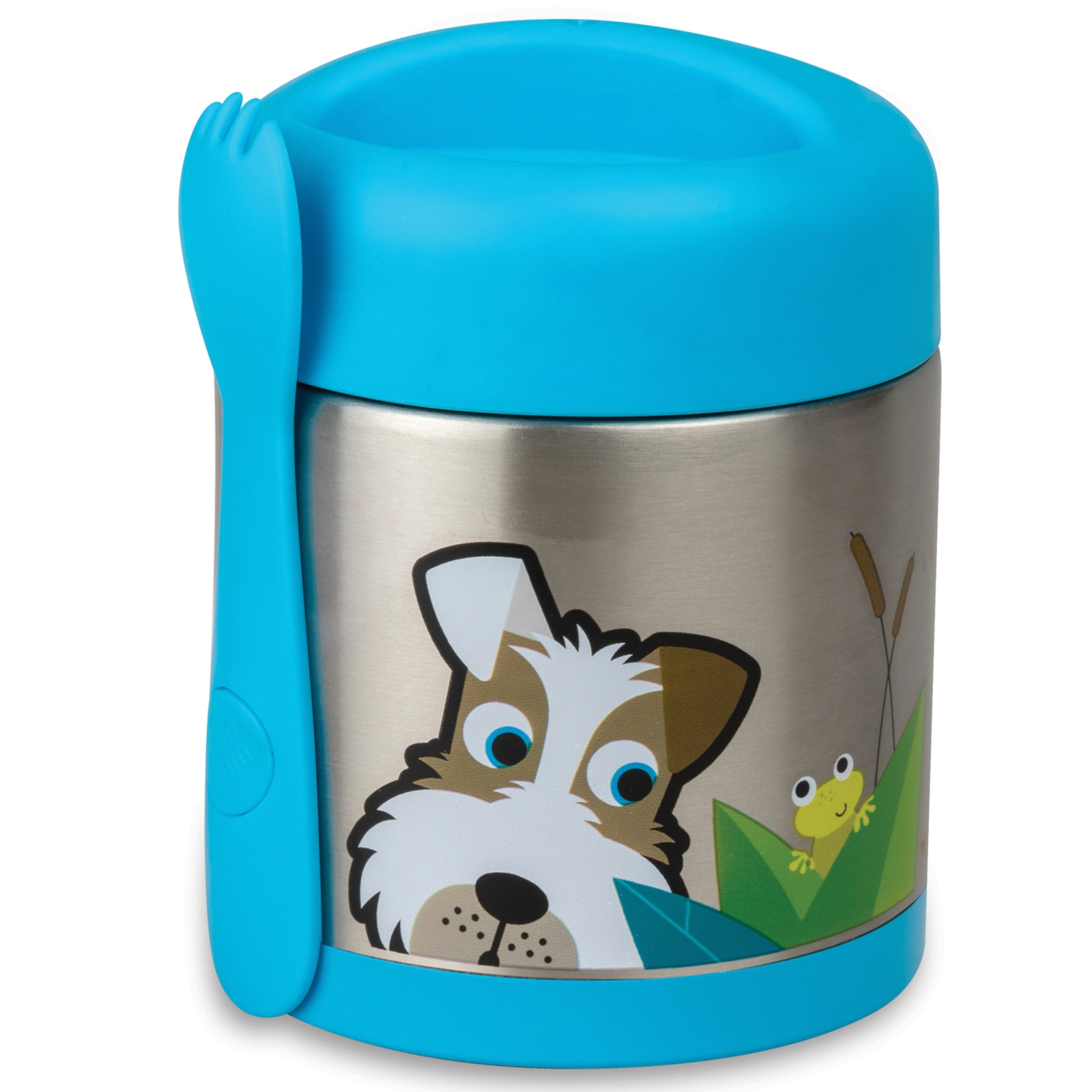 TUM TUM Thermobehälter mit magnetischem Löffel Hund Scruff TUM TUM Thermobehälter mit magnetischem Löffel Hund Scruff
