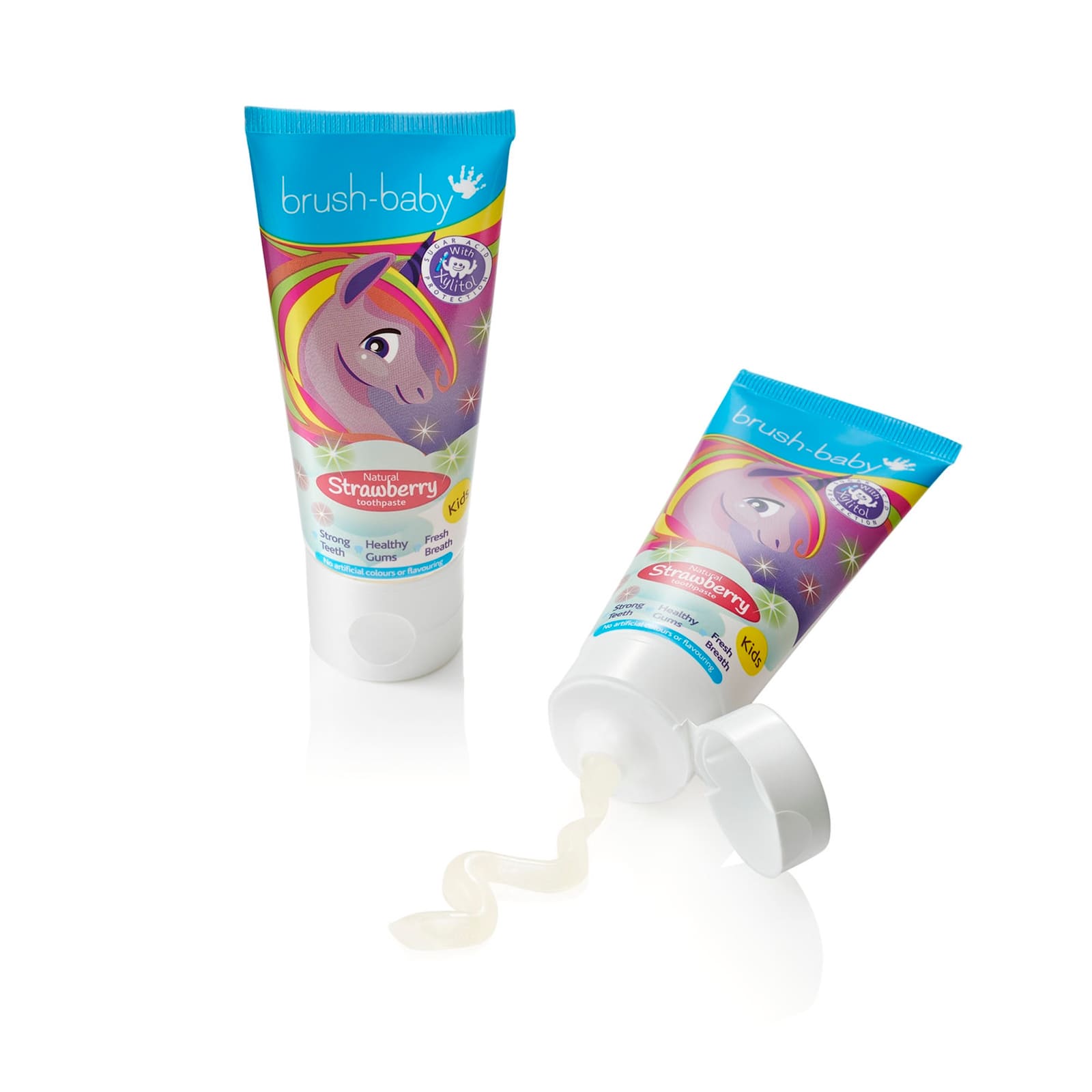BRUSH-BABY Kinderzahnpasta Erdbeere 50ml