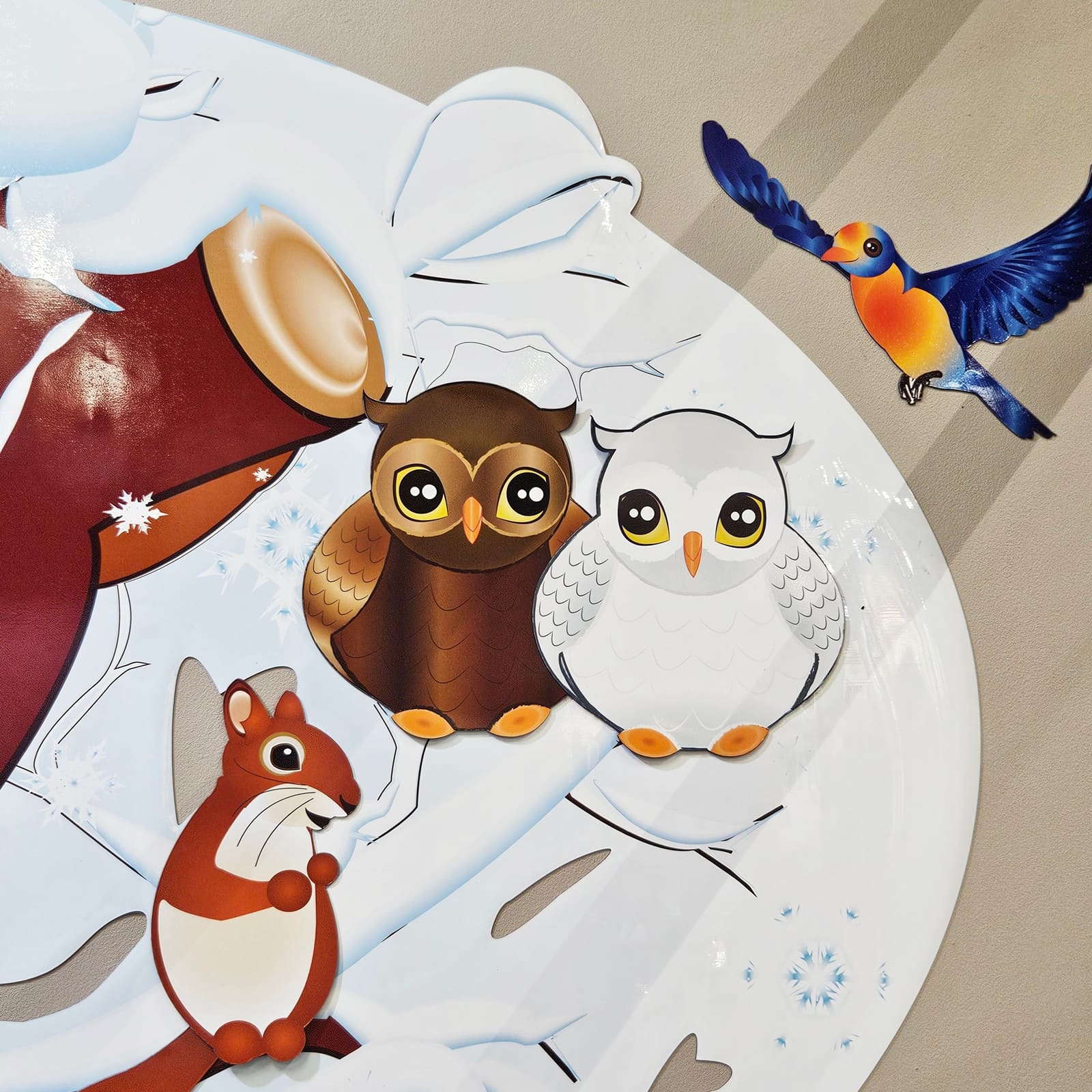 VALENTINES FOREST Magnetische Schneeeule