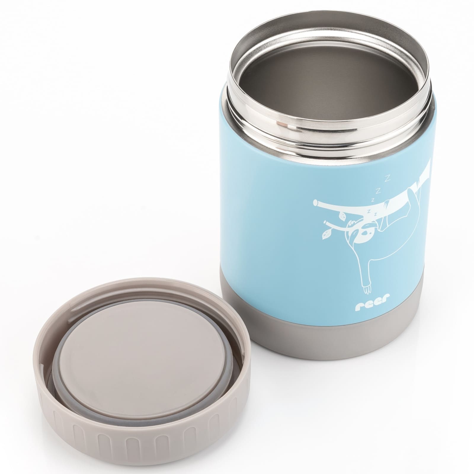 REER ColourDesign Edelstahl-Warmhaltebox blau 300ml REER ColourDesign Edelstahl-Warmhaltebox blau 300ml